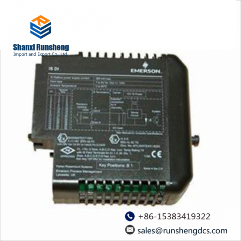 EMERSON KJ3222X1-BA1 Analog Input HART Module
