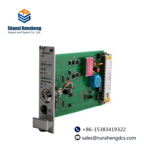EPRO EMERSON MMS 6831 Interface Card - PLC Module