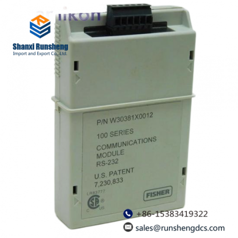 Fisher Controls W40159X0012 - New in Original Packaging, Industrial Automation Valve Control Module