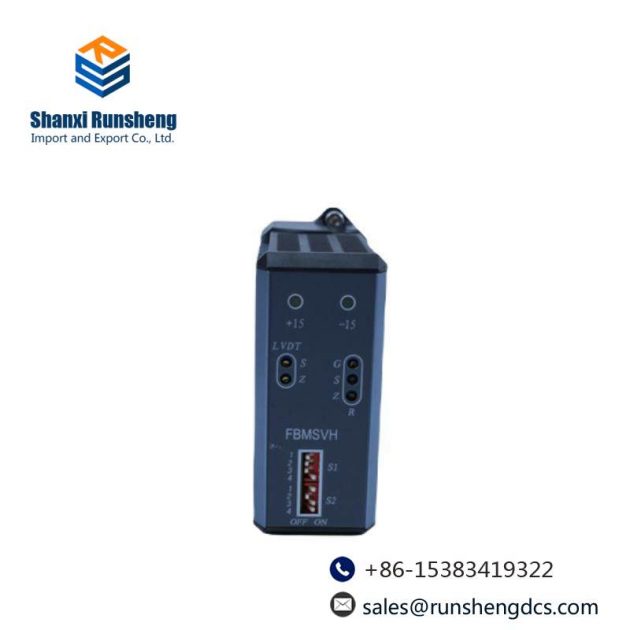 FOXBORO FBMSVH Control Module, Precision Industrial Automation Component
