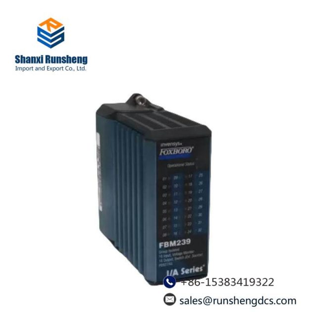 FOXBORO FBMSVH Control Module, Precision Industrial Automation Component