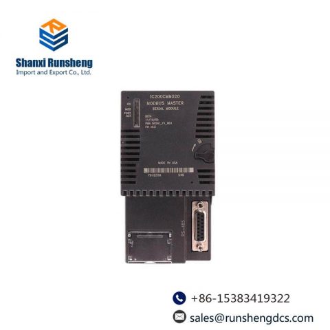 GE IC200CMM020: Modbus Master Module, Enhancing Industrial Automation Efficiency
