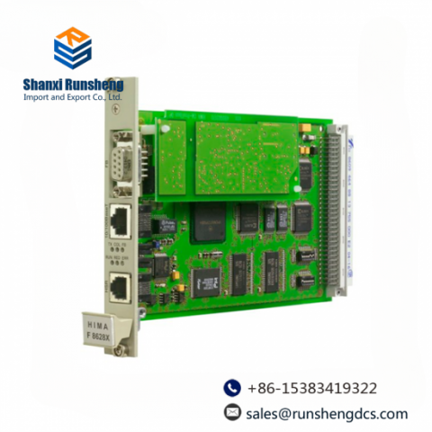 HIMA F8628 Communication Module, High-Speed Ethernet Interface for Industrial Automation