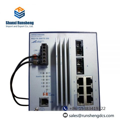 Hirschmann RS2-FX-SM/FX-SM Ethernet Rail Switch - Industrial Control Solutions