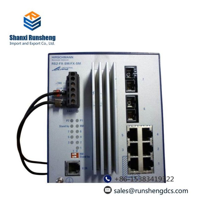 Hirschmann RS2-FX-SM/FX-SM Ethernet Rail Switch - Industrial Control Solutions