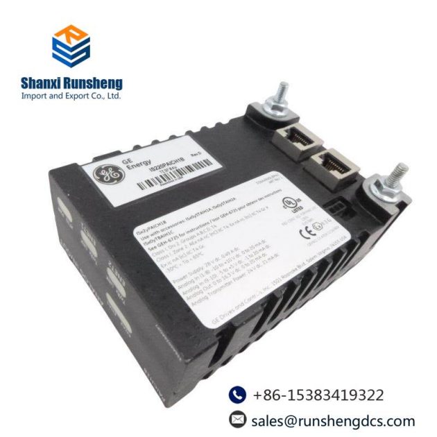GE IS220PAOCH1B - 6-Channel Analog Output Module, Industrial Control Solutions