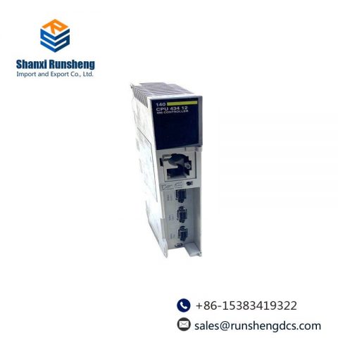 Schneider 140CPU43412 Network Communication & Control Module, Reliable Industrial Automation Solution