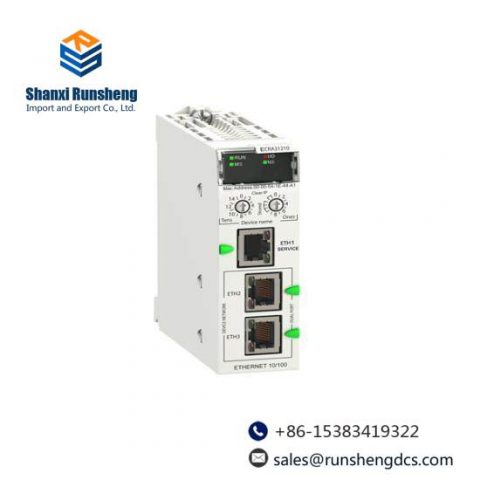 Schneider Electric BMECRA31210 Ethernet I/O Drop Adapter - Modicon X80, High-Performance Networking Solution