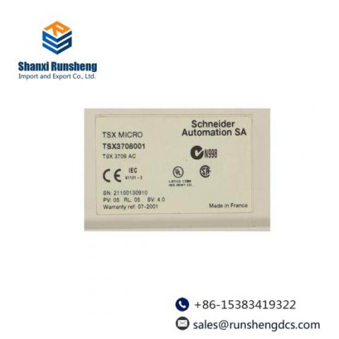 Schneider SX3708001 - Industrial Control Module, Advanced Automation Solution