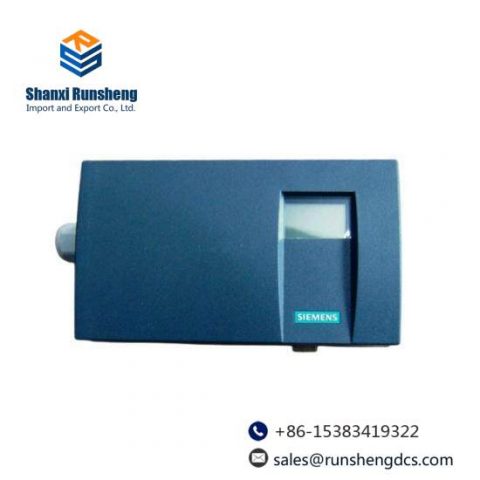 SIEMENS 6DR5010-0NG01-0AA1: Advanced Electropneumatic Positioner for Precision Control Applications