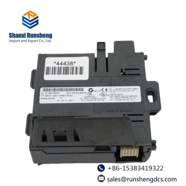 SIEMENS 6ES7195-7HF80-0XA0 Ethernet Communication Module for Industrial Automation