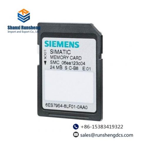 SIEMENS 6ES7954-8LL02-0AA0 Memory Card: 256 MB for Industrial Control