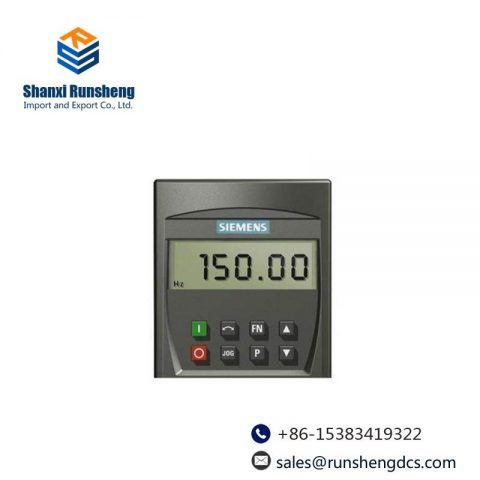 Siemens 6SE6400-0BP00-0AA1 MICROMASTER 4 Basic Operator Panel - Industry Standard Control Solution