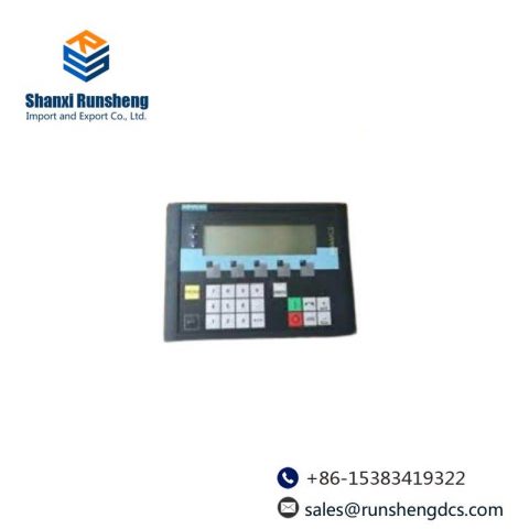 SIEMENS 6SL3055-0AA00-4CA4 Sinamics Operator Panel AOP30: Advanced Control & Monitoring Solution