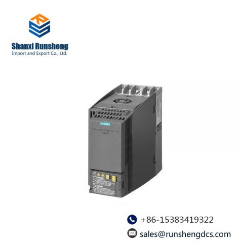 Siemens 6SL3210-1KE21-3AP1 AC Motor, Speed Controller