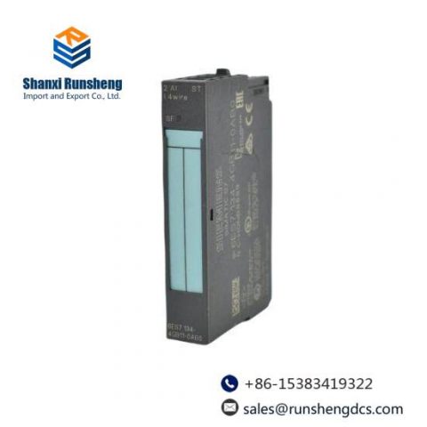 SIEMENS 6ES7134-4GB11-0AB0 Analog Input Module - Precision Control Solution for Industrial Automation
