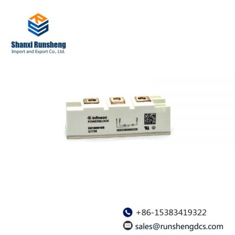 Infineon DD180N16S Diode Module - High Performance Rectifier for Industrial Control Systems