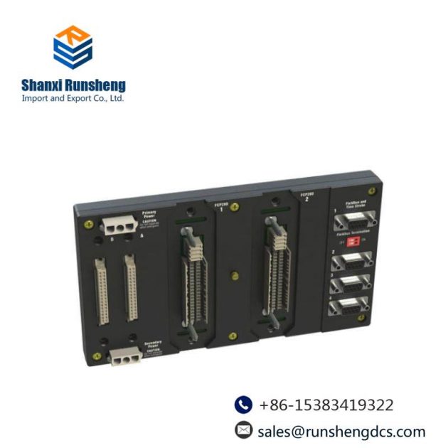 Foxboro RH924YF Modular DIN-Rail Baseplate - Advanced Control Solutions