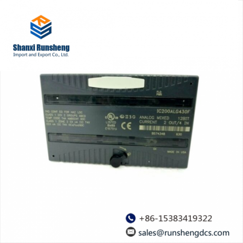 GE FANUC IC200ALG430F Analog Mixed Module - High Performance for Industrial Control Solutions