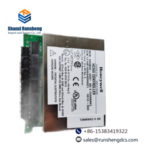 Honeywell HC900 Analog Output Module 900B08-0001, High Precision Control Solution