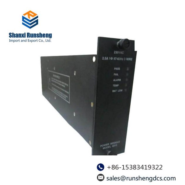Invensys Triconex 8312 POWER SUPPLY MODULE - High-Performance Power Supply for Industrial Control Systems