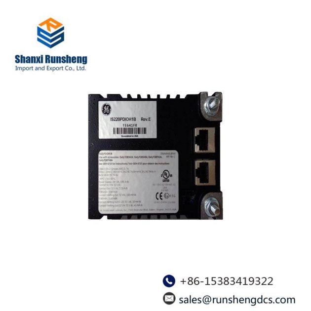 GE IS220PDIAH1A, REV c I/O Pack Module - Industrial Automation Component