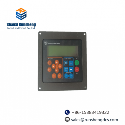 GE FANUC IC752SPL013BB: Advanced Excitation Control Panel