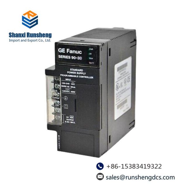 GE IC693PWR321Z Standard Power Supply Module - Efficient and Reliable Energy Solution