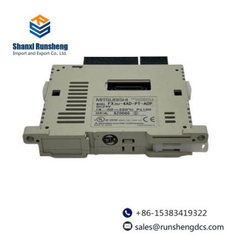 Mitsubishi FX3U-4AD-PT-ADP: Temperature Analog Input Module for Precision Control