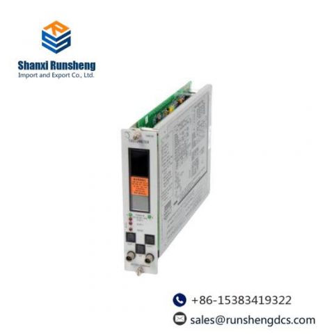 Bently Nevada 3300/50-20-01 Control Module, Automation & Protection