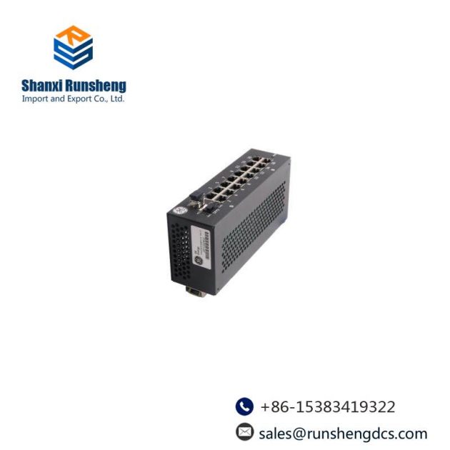GE IS420ESWBH3A Industrial Ethernet/IONet Switch for Mark VIeS Applications