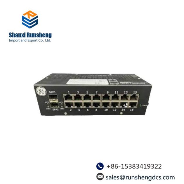 GE IS420ESWBH3A Industrial Ethernet/IONet Switch for Mark VIeS Applications