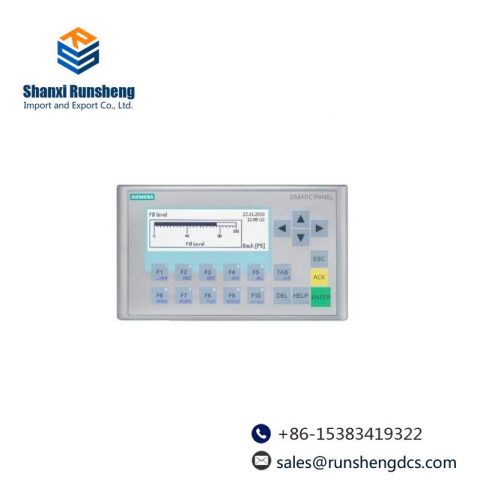SIEMENS SIMATIC HMI BASIC PANEL - 6AV6647-0AH11-3AX0, Industrial Control Module
