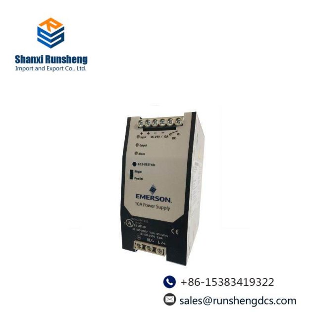 EMERSON 1X01047H01L1 Ovation DeltaV Power Module - Reliable, Efficient Control Solution