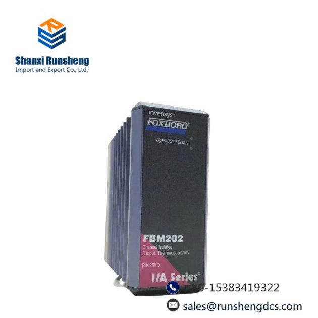 Foxboro P0912DJ Control Module, Industrial Automation Solutions