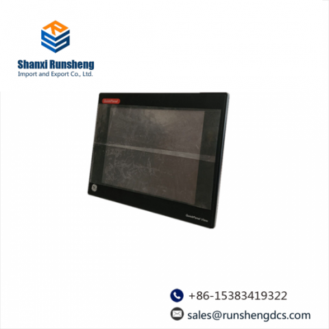 GE Fanuc IC754VSF12CTD Quick Panel Control: Industrial Automation Module