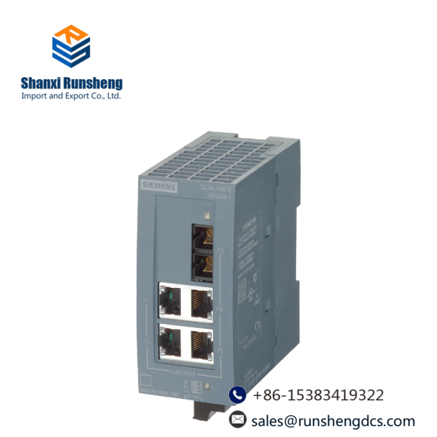 Siemens SCALANCE X108 Industrial Ethernet Switch - Robust Network Solutions for Industrial Automation