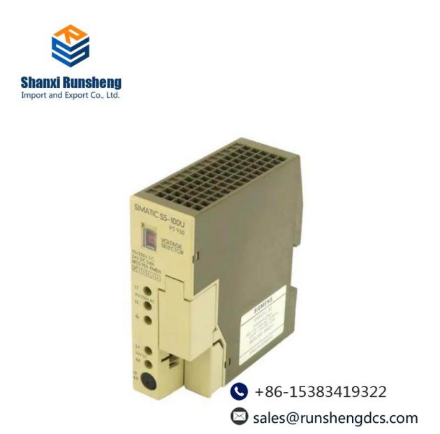 SIEMENS 6ES5930-8MD11 Industrial Power Supply Module