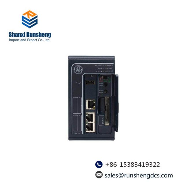 GE Fanuc IC695CPE330 Programmable Automation Controller - High Performance Industrial Control Module