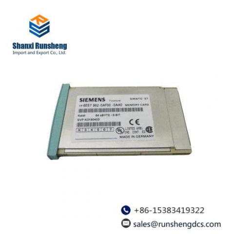 Siemens 6ES7 952-0AF00-0AA0 - High-Performance 4MB RAM Memory Card for Industrial Control